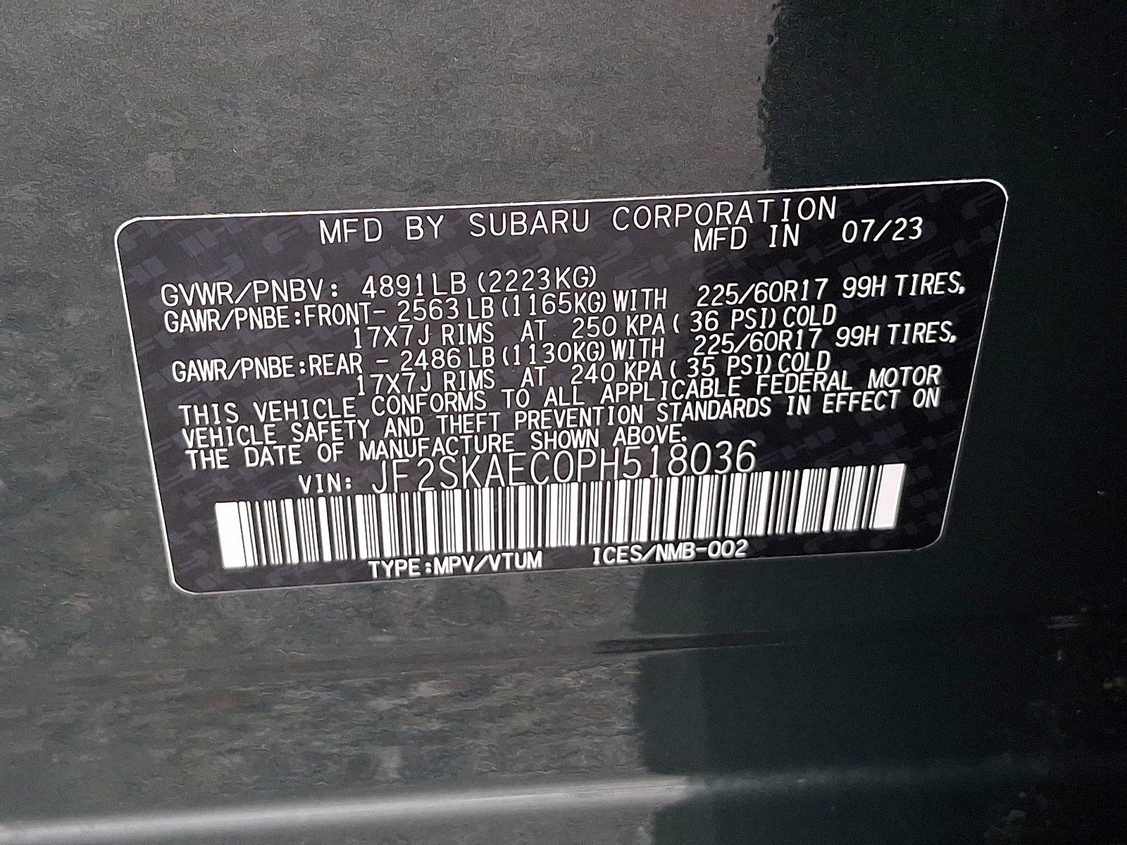 Used 2023 Subaru Forester Premium AWD/4WD image 28