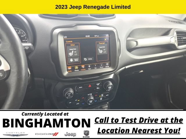 Used 2023 Jeep Renegade Limited w/ Sun/Sound Group AWD/4WD image 19