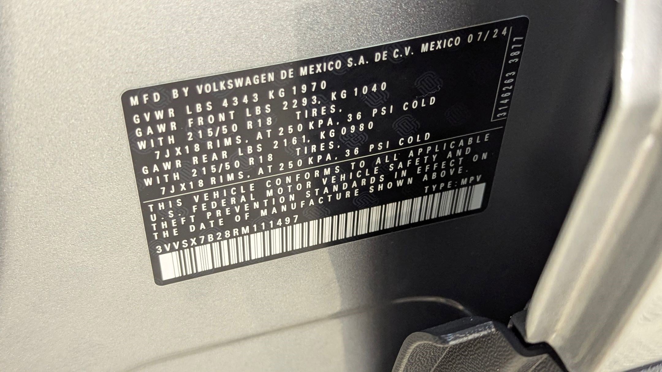 Used 2024 Volkswagen Taos SE image 20