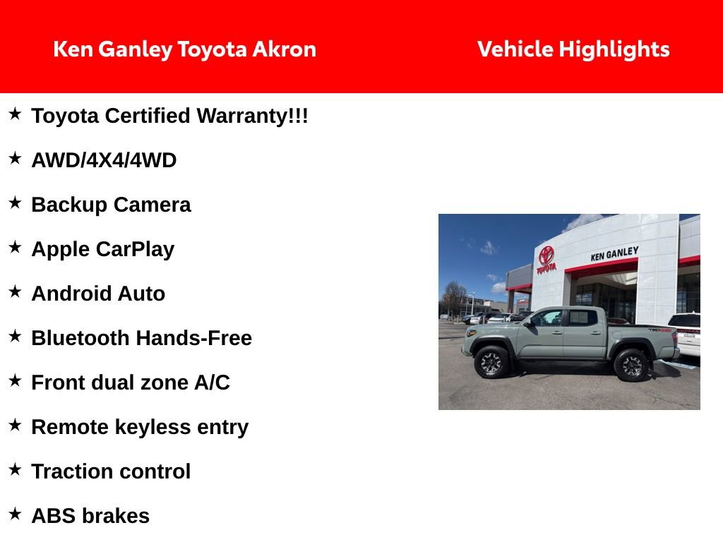 Certified 2023 Toyota Tacoma TRD Off-Road image 4