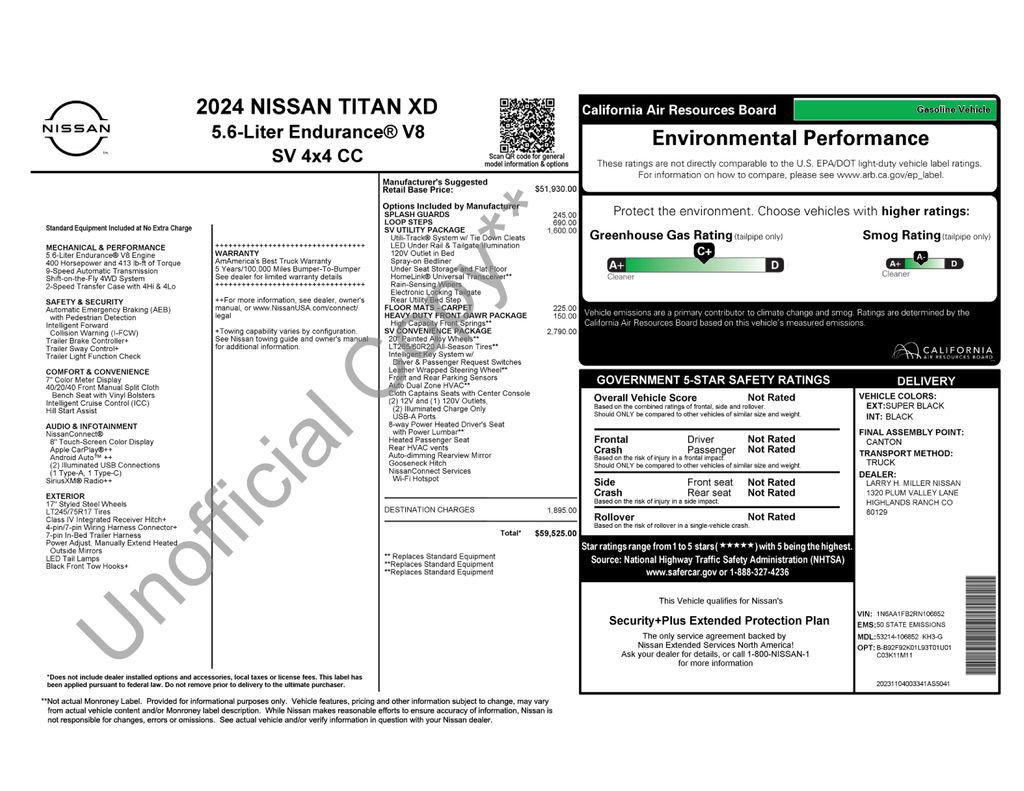Used 2024 Nissan Titan SV w/ SV Convenience Package image 34