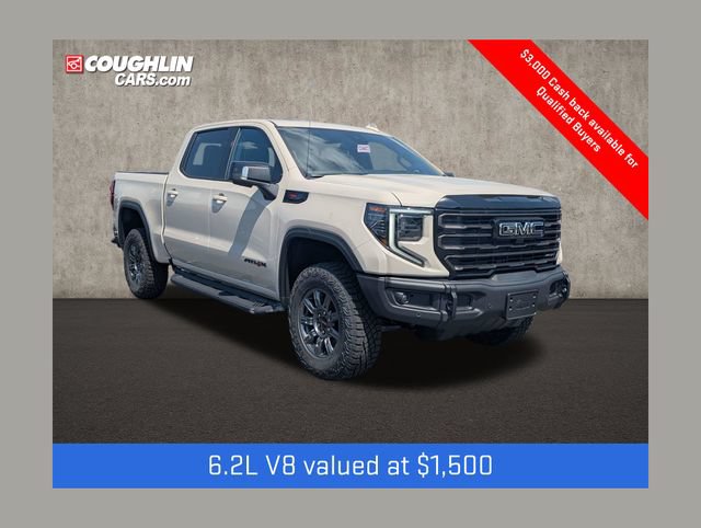 New 2026 GMC Sierra 1500 AT4X w/ LPO, Black Badging Package