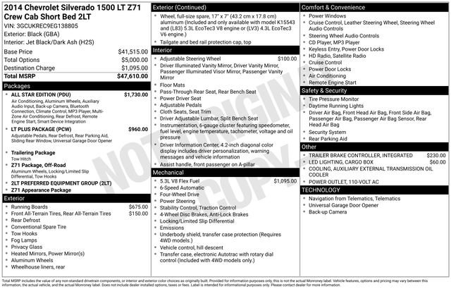 Used 2014 Chevrolet Silverado 1500 LT w/ All Star Edition image 29