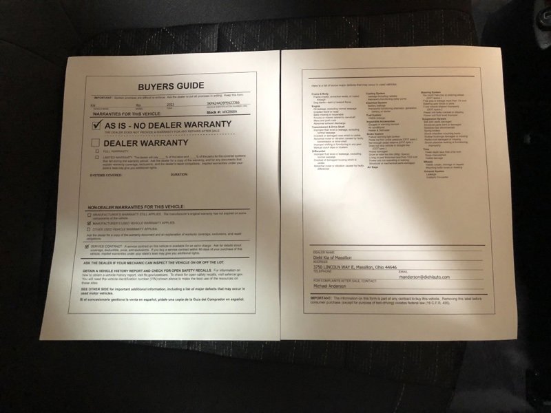 Certified 2023 Kia Rio S image 31