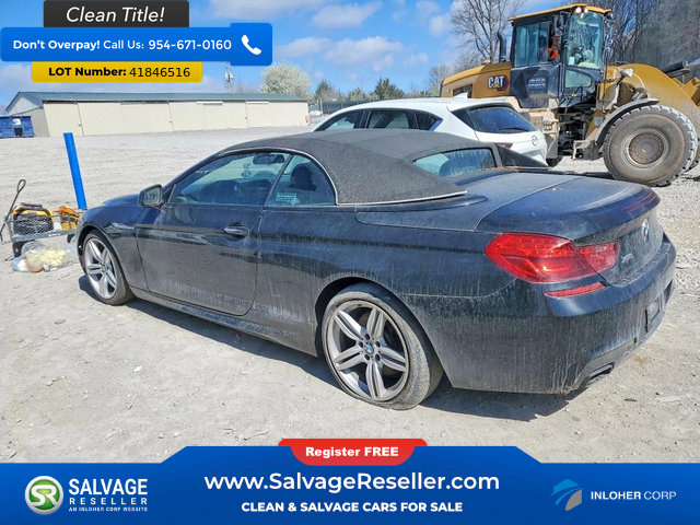 Used 2015 BMW 650i xDrive Convertible AWD/4WD image 3