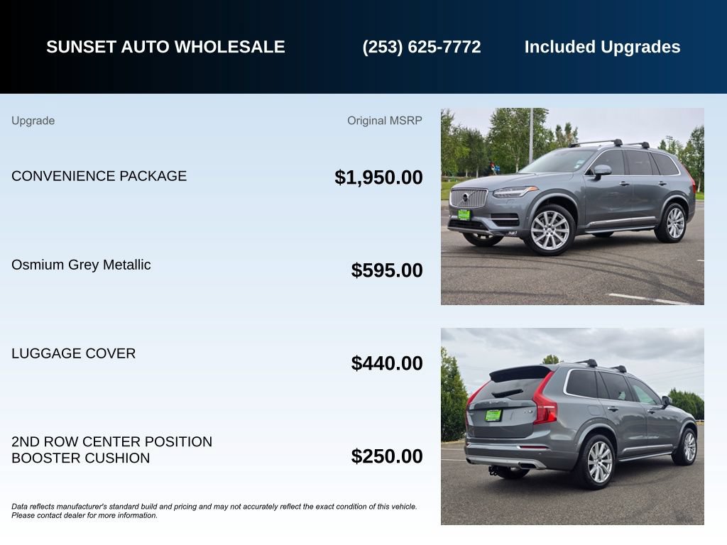 Used 2018 Volvo XC90 T6 Inscription w/ Convenience Package AWD/4WD image 22