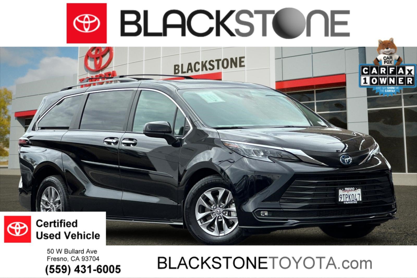Certified 2025 Toyota Sienna XLE