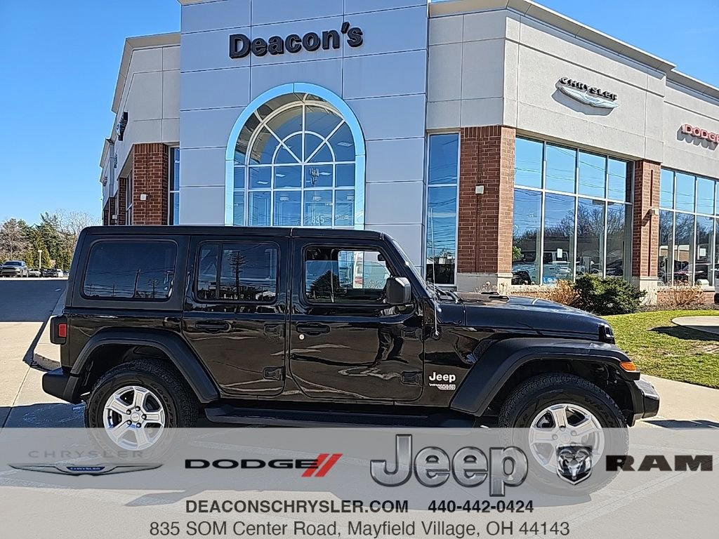 Certified 2020 Jeep Wrangler Unlimited Sport S