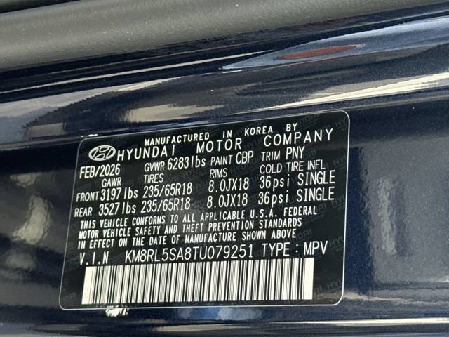 New 2026 Hyundai Palisade FWD Hybrid image 32