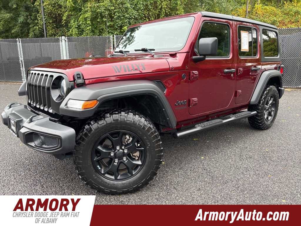 Used 2021 Jeep Wrangler Unlimited Sport image 1