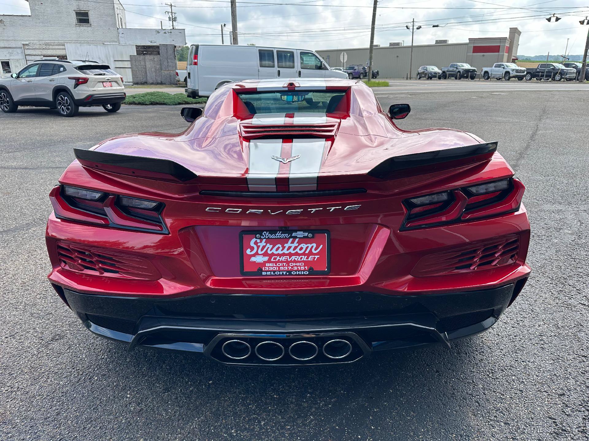 New 2026 Chevrolet Corvette Z06 w/ Chrome Exterior Badge Package RWD image 7