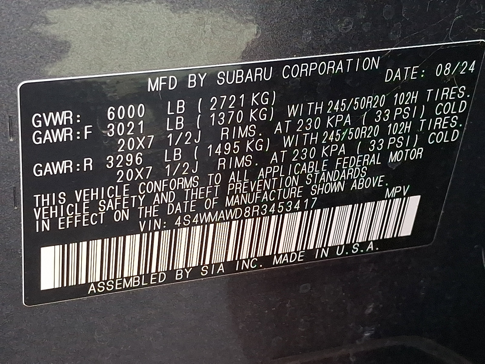 Used 2024 Subaru Ascent Touring AWD/4WD image 31