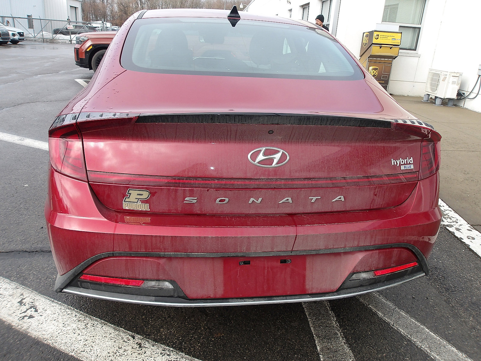 Used 2023 Hyundai Sonata Blue w/ Cargo Package image 2