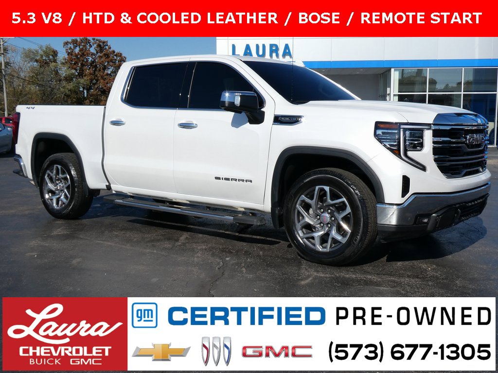 Certified 2023 GMC Sierra 1500 SLT w/ SLT Premium Package