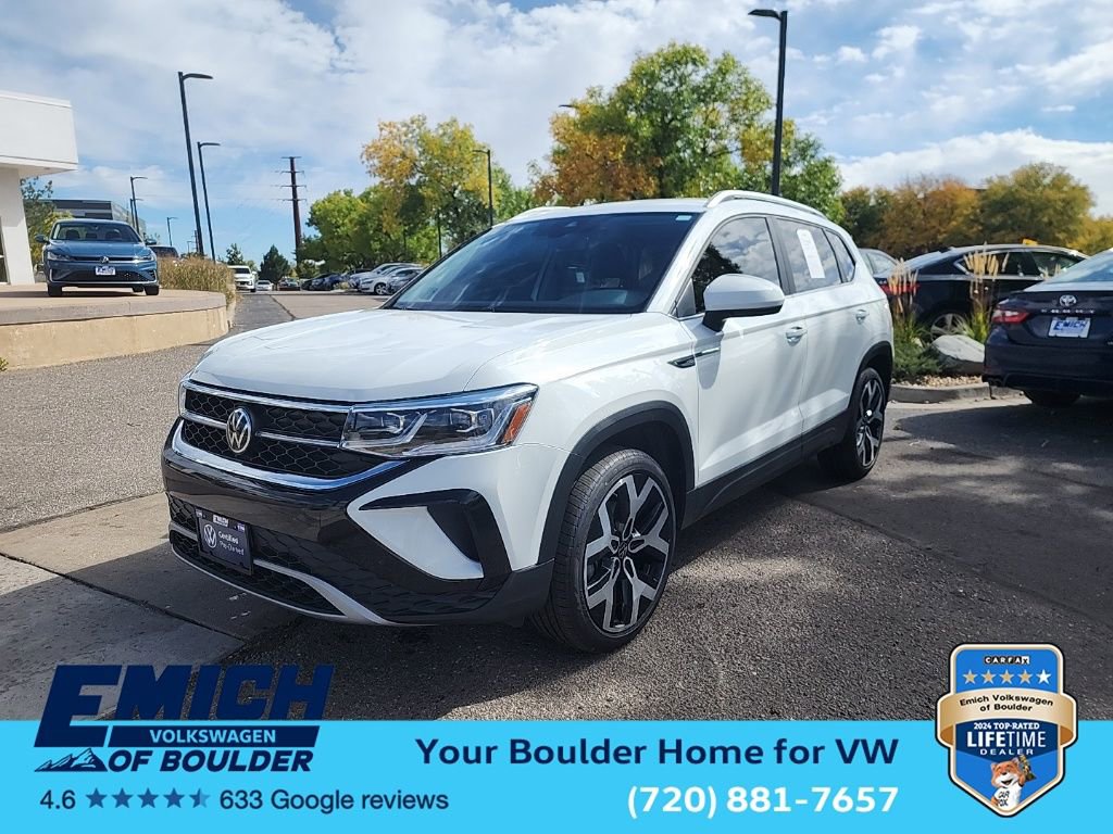 Certified 2022 Volkswagen Taos SEL