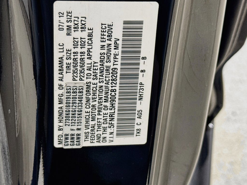 Used 2012 Honda Odyssey Touring image 44