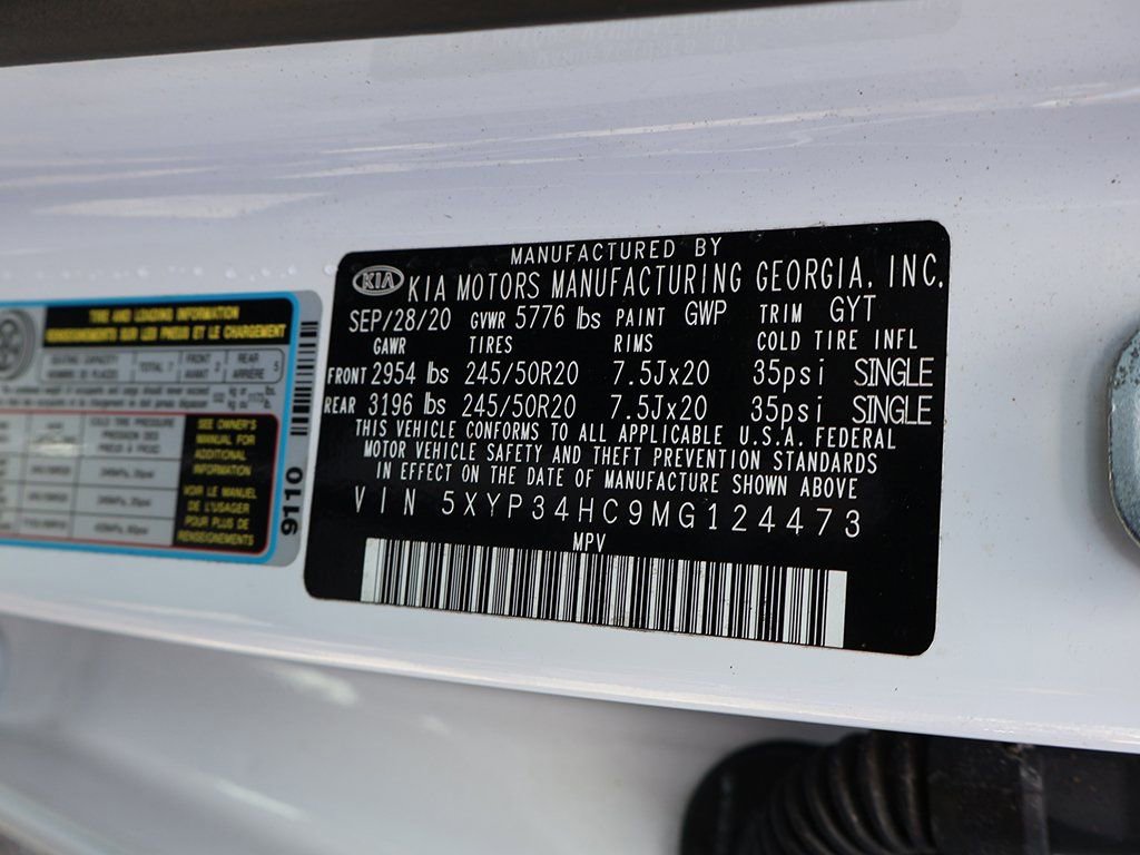 Used 2021 Kia Telluride EX w/ EX Premium Package FWD image 56