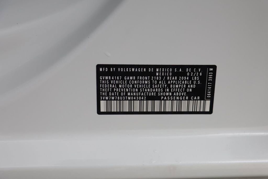 New 2026 Volkswagen Jetta SE FWD image 24