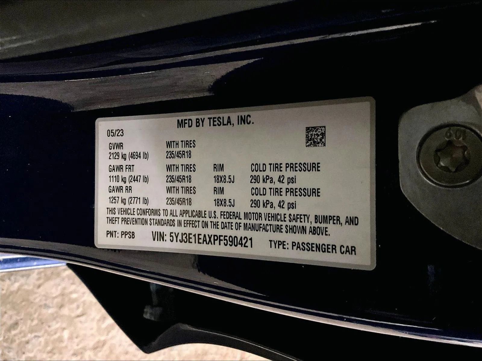 Used 2023 Tesla Model 3 Standard Range image 32