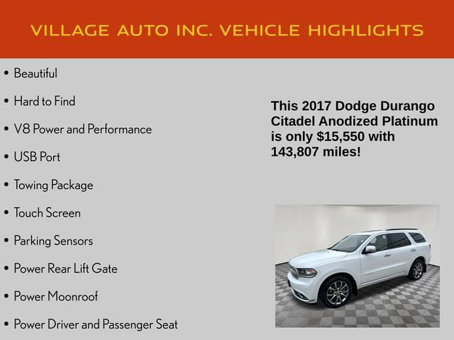 Used 2017 Dodge Durango Citadel AWD/4WD image 7