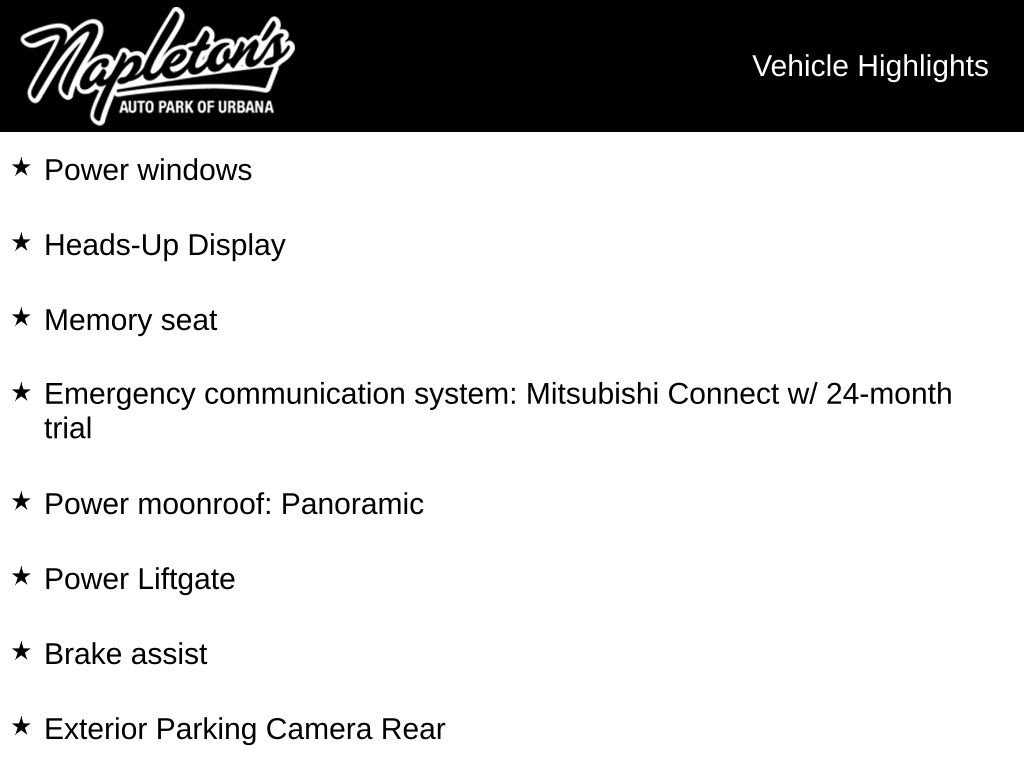 New 2025 Mitsubishi Outlander AWD image 16