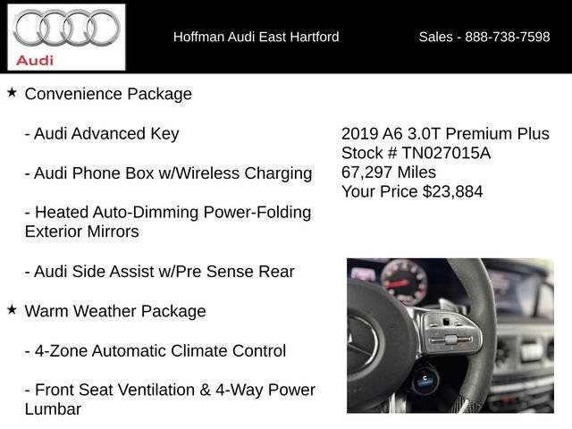 Used 2019 Audi A6 3.0T Premium Plus AWD/4WD image 6