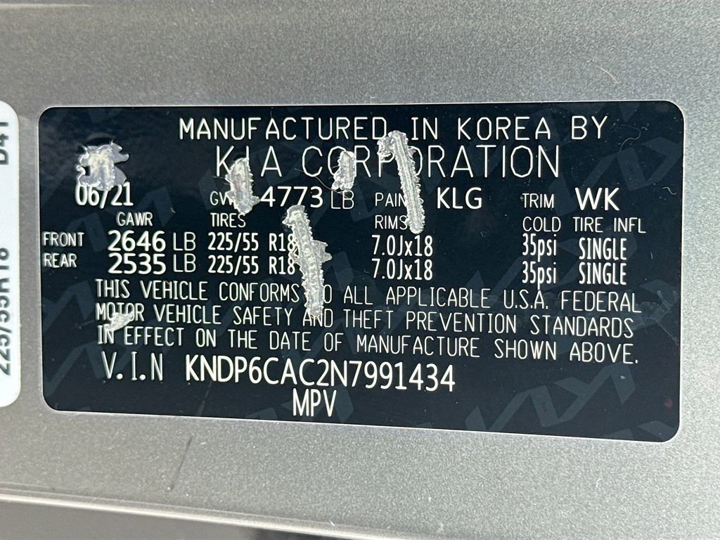 Certified 2022 Kia Sportage Nightfall Edition w/ Nighfall AWD Premium Package image 35