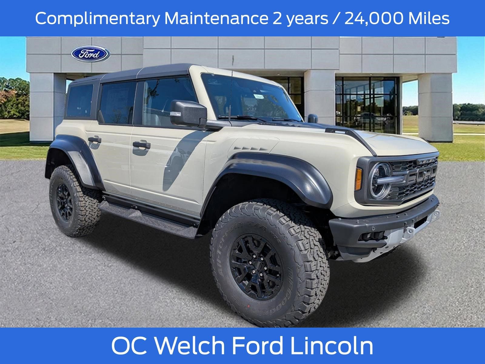 New 2026 Ford Bronco Raptor
