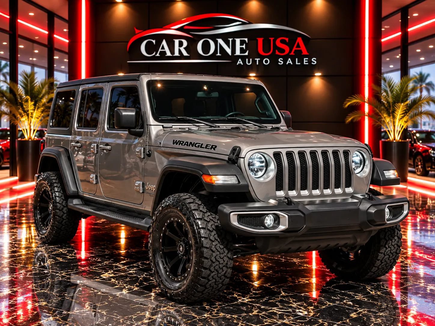 Used 2020 Jeep Wrangler Unlimited Sport S AWD/4WD image 1