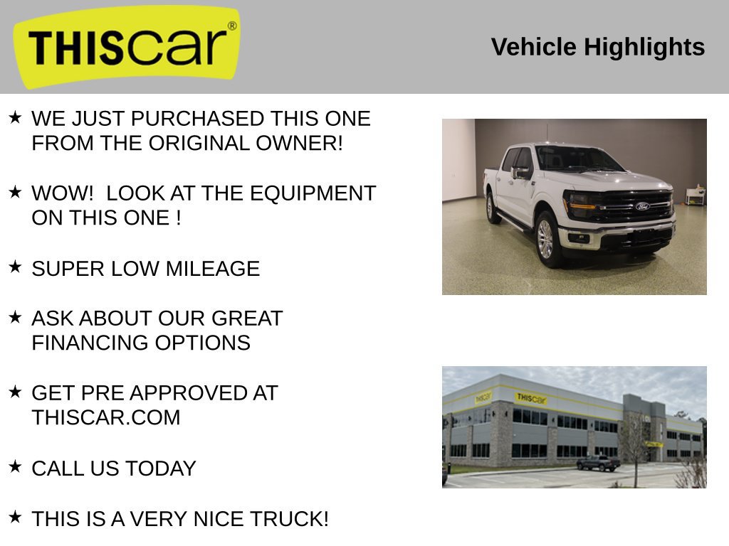 Used 2024 Ford F150 XLT w/ Equipment Group 303A High AWD/4WD image 12