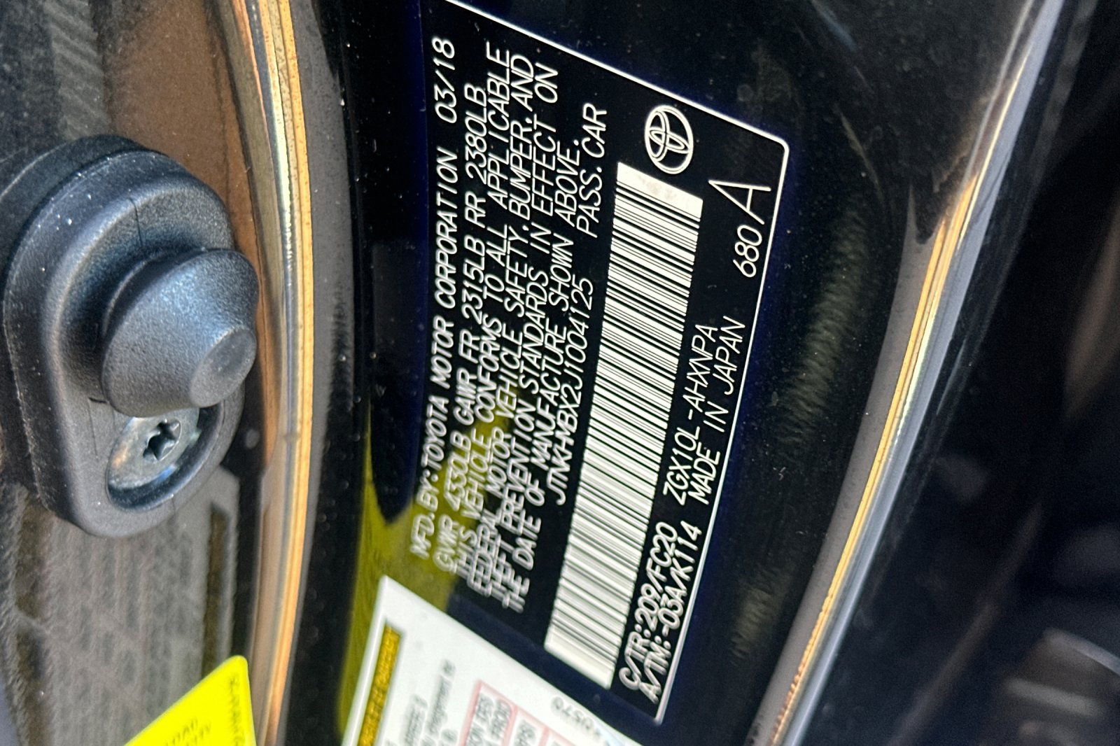 Certified 2018 Toyota C-HR XLE FWD image 35