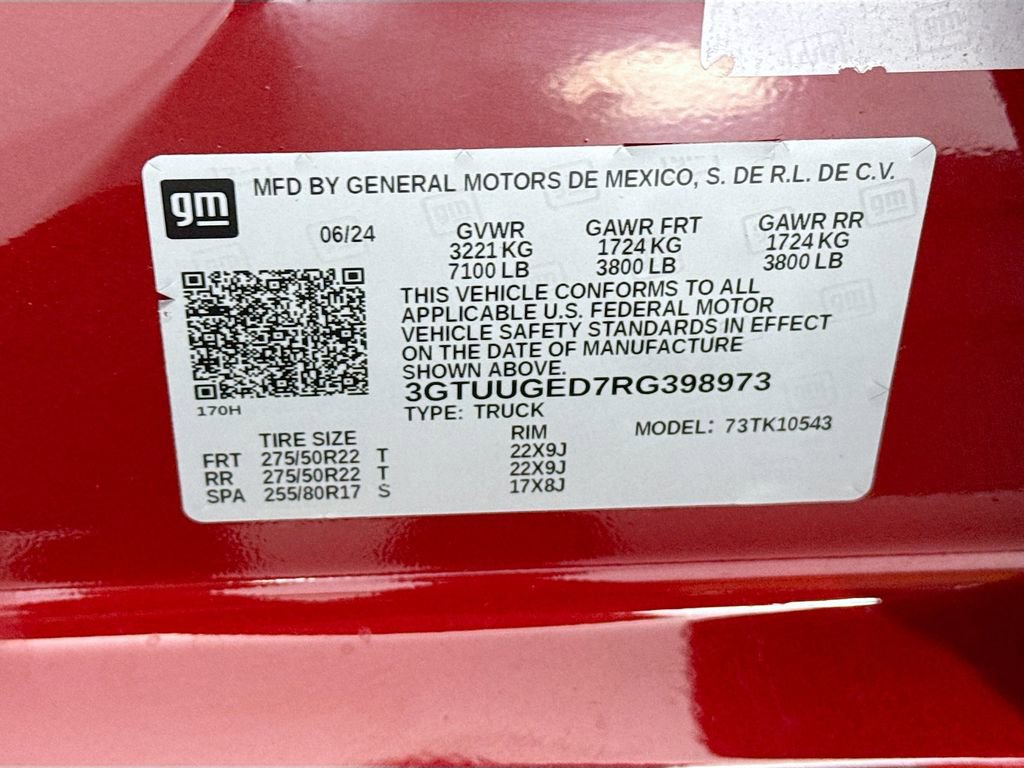 Used 2024 GMC Sierra 1500 Denali w/ Denali Reserve Package AWD/4WD image 36