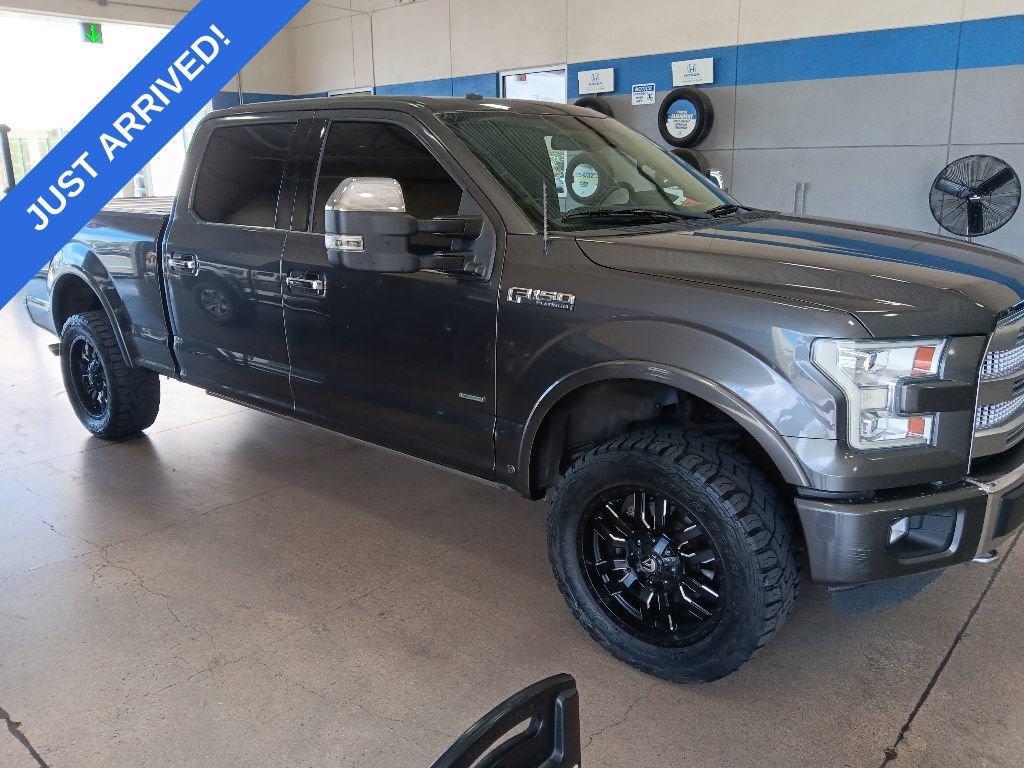 Used 2016 Ford F150 Platinum w/ Equipment Group 701A Luxury AWD/4WD image 2