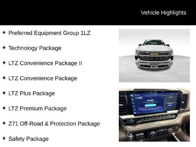 Certified 2025 Chevrolet Silverado 1500 LTZ w/ LTZ Premium Package AWD/4WD image 16