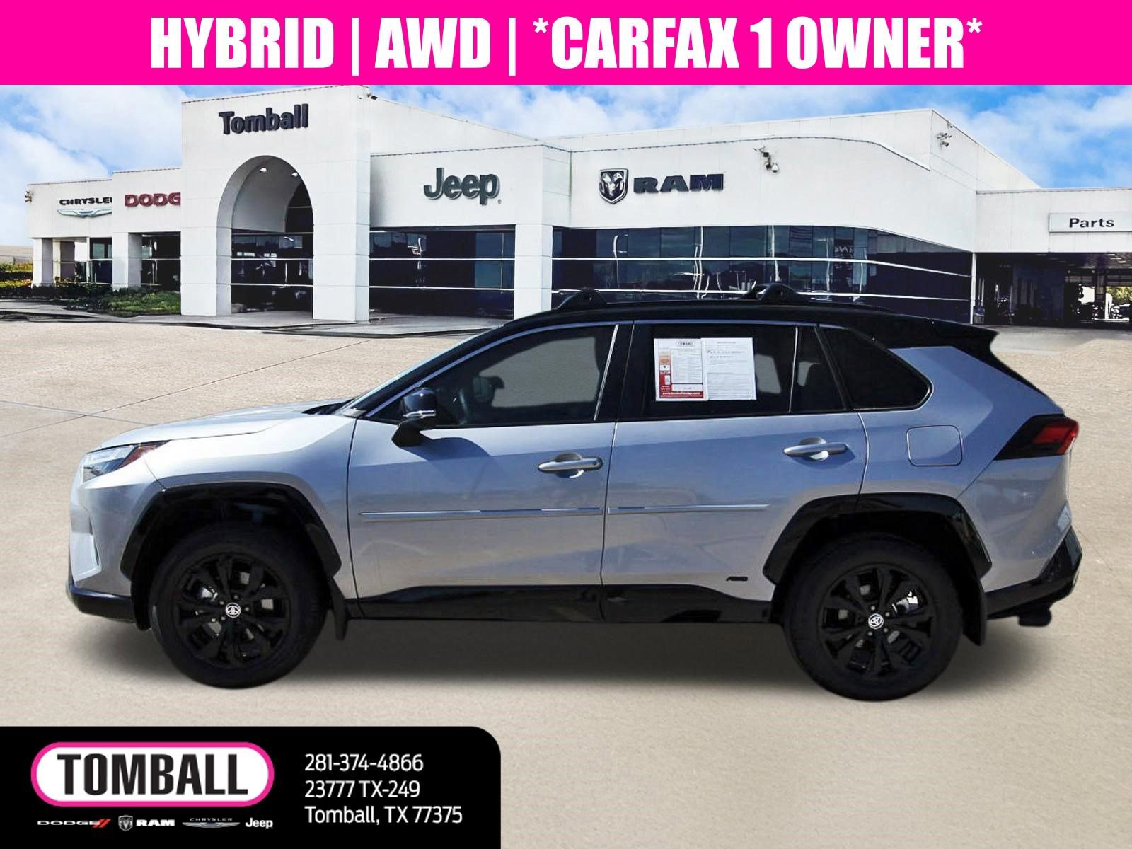 Used 2024 Toyota RAV4 XSE AWD/4WD image 4