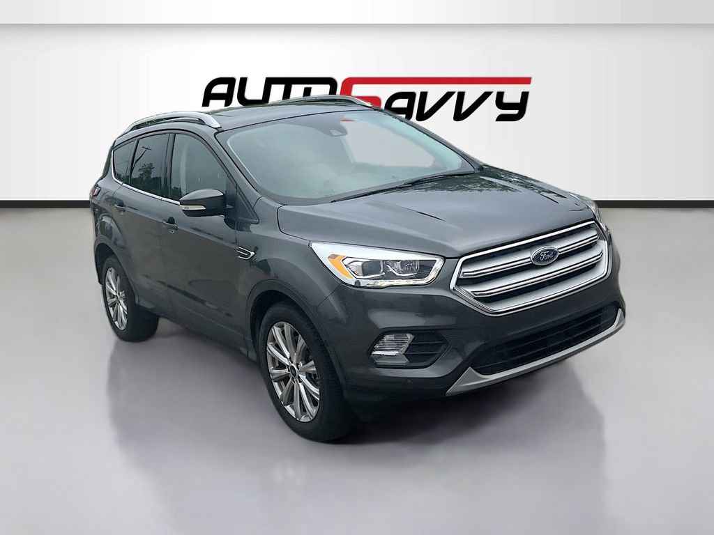 Used 2018 Ford Escape Titanium w/ Ford Safe & Smart Package FWD image 1