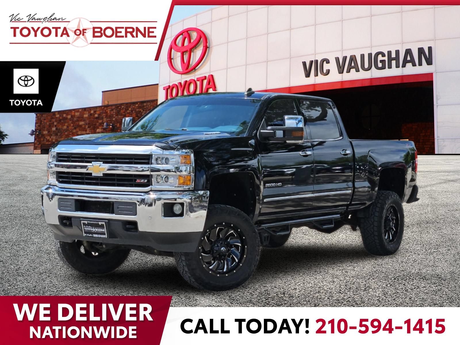 Used 2015 Chevrolet Silverado 2500 LTZ w/ Duramax Plus Package AWD/4WD image 1