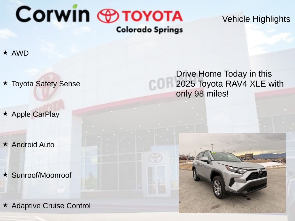 Used 2025 Toyota RAV4 XLE image 7