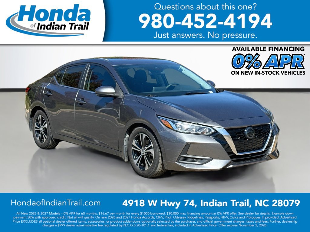 Used 2020 Nissan Sentra SV