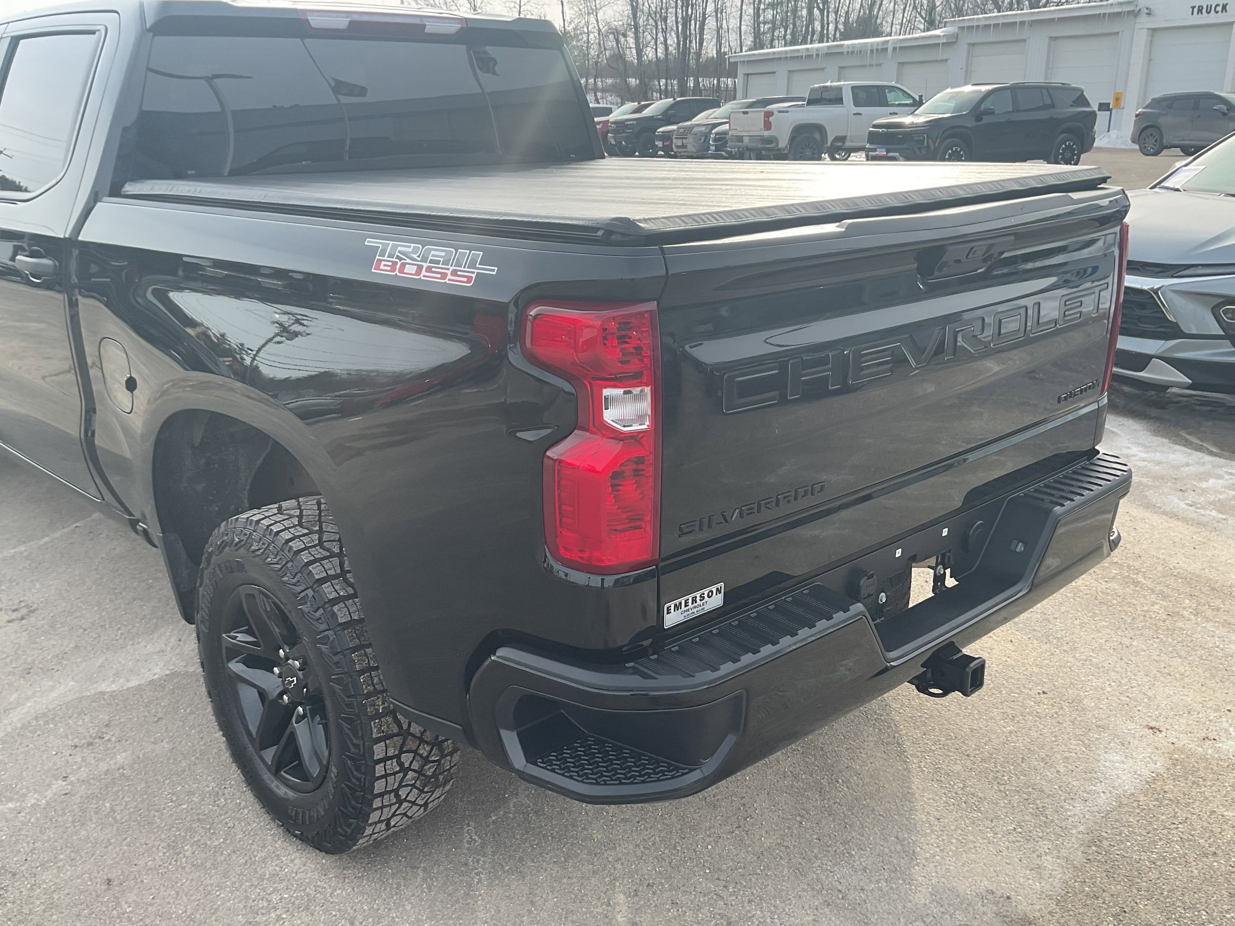 Certified 2024 Chevrolet Silverado 1500 Custom Trail Boss w/ LPO, Dark Essentials Package AWD/4WD image 5