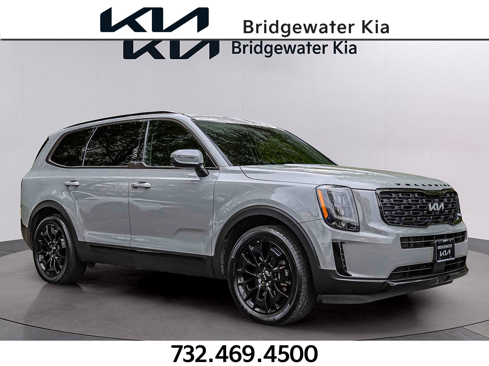 Certified 2022 Kia Telluride EX w/ EX Premium Package AWD/4WD image 1