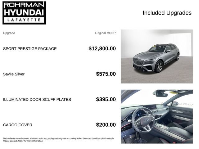 Used 2023 Genesis GV70 2.5T w/ Sport Prestige Package image 4