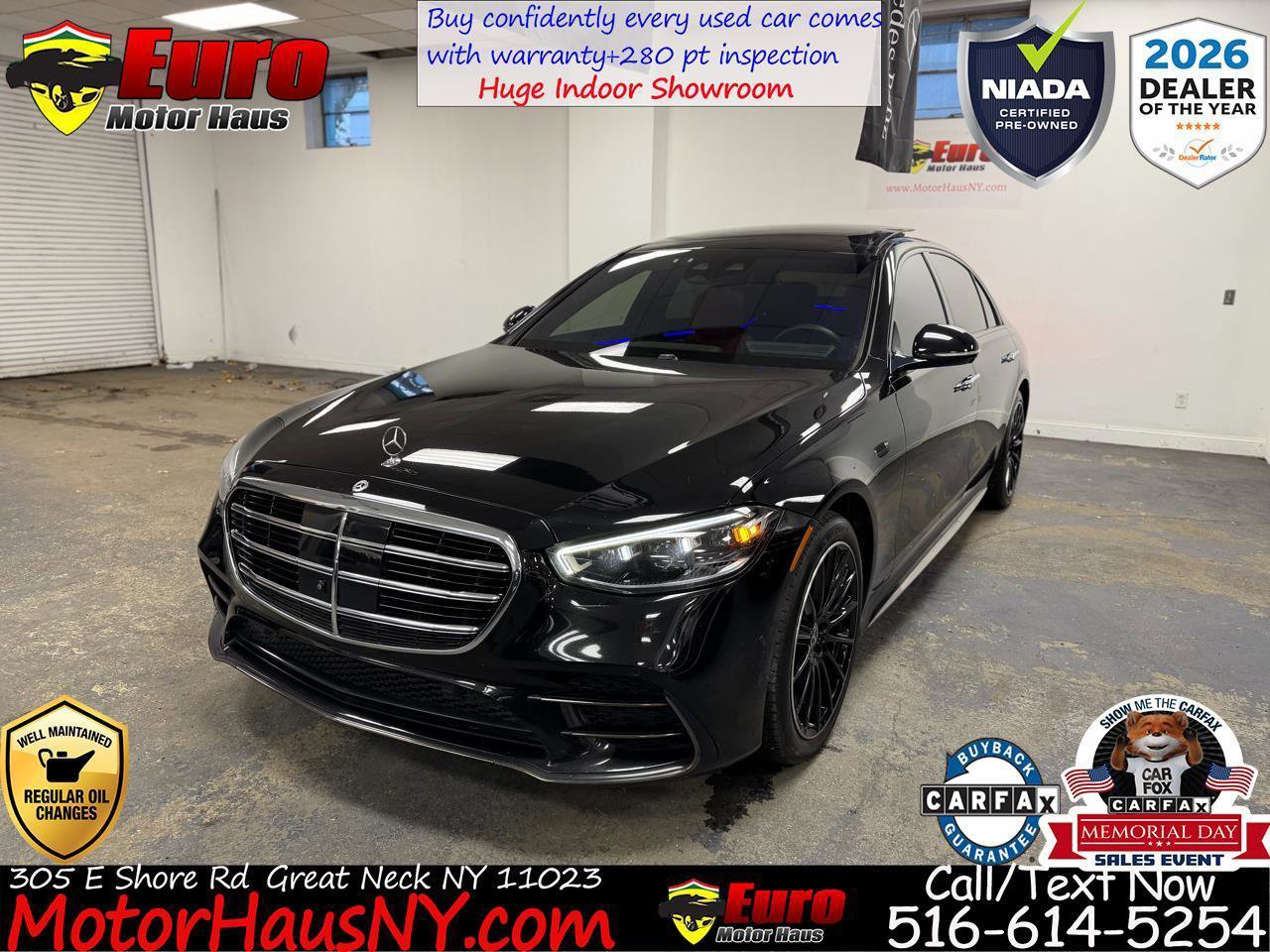 Used 2023 Mercedes-Benz S 580 4MATIC Sedan image 1