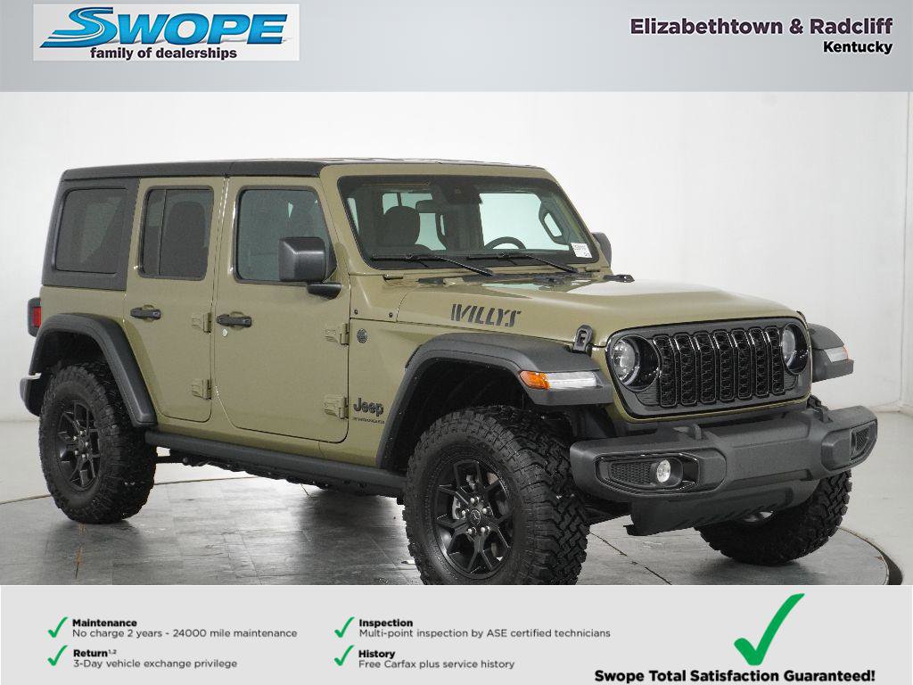 New 2025 Jeep Wrangler Willys