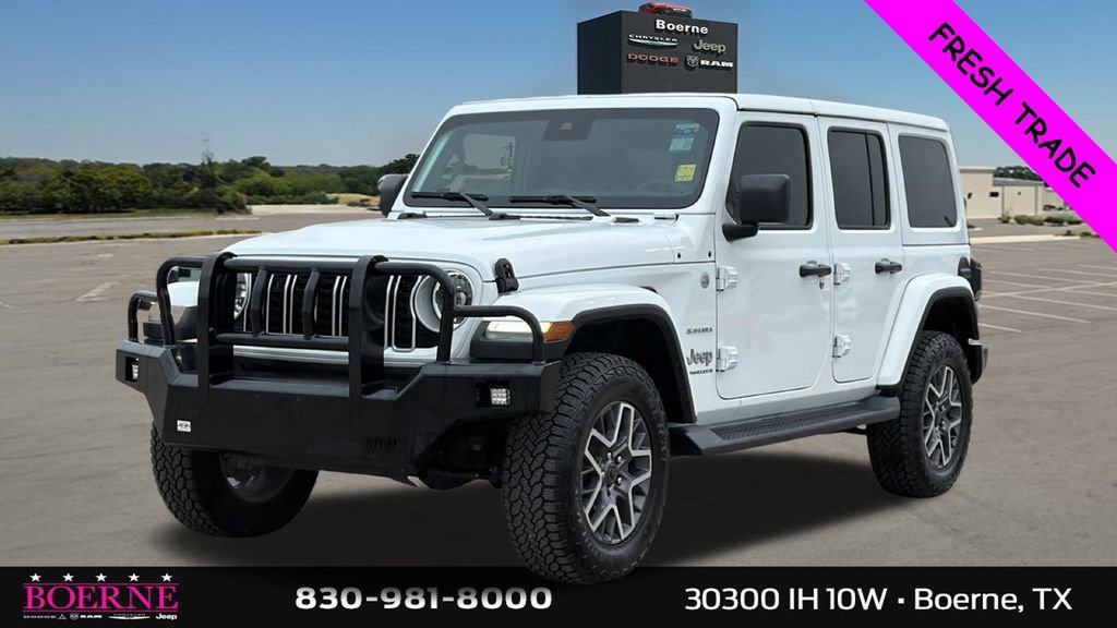 Used 2024 Jeep Wrangler Unlimited Sahara w/ Safety Group AWD/4WD image 7