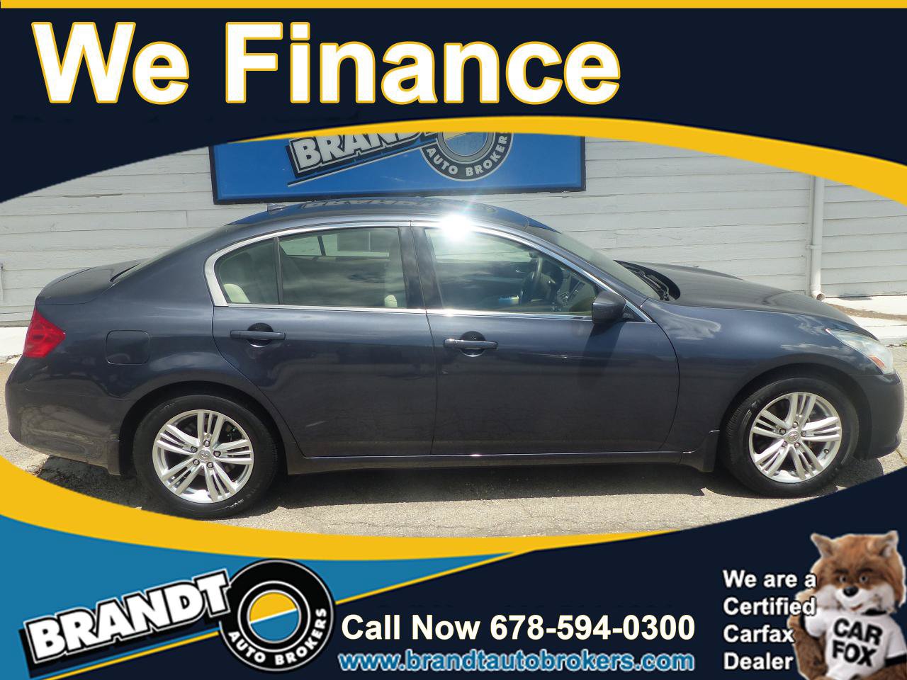 Used 2011 INFINITI G25 Journey