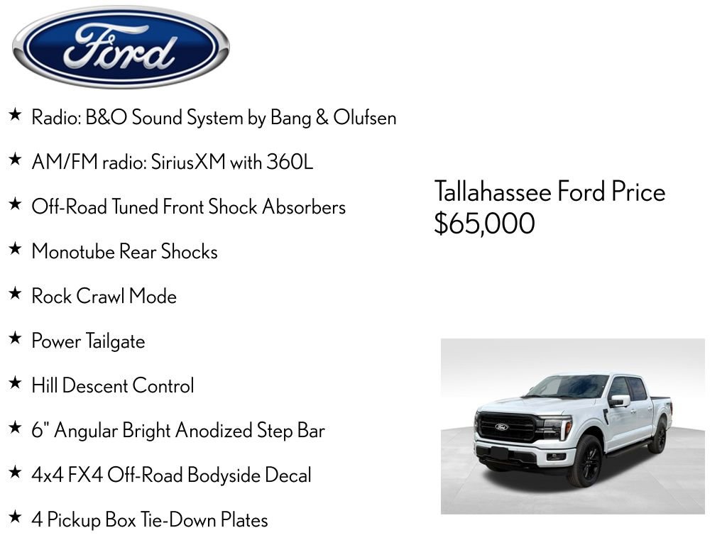 Used 2025 Ford F150 Lariat w/ Equipment Group 501A Mid image 8