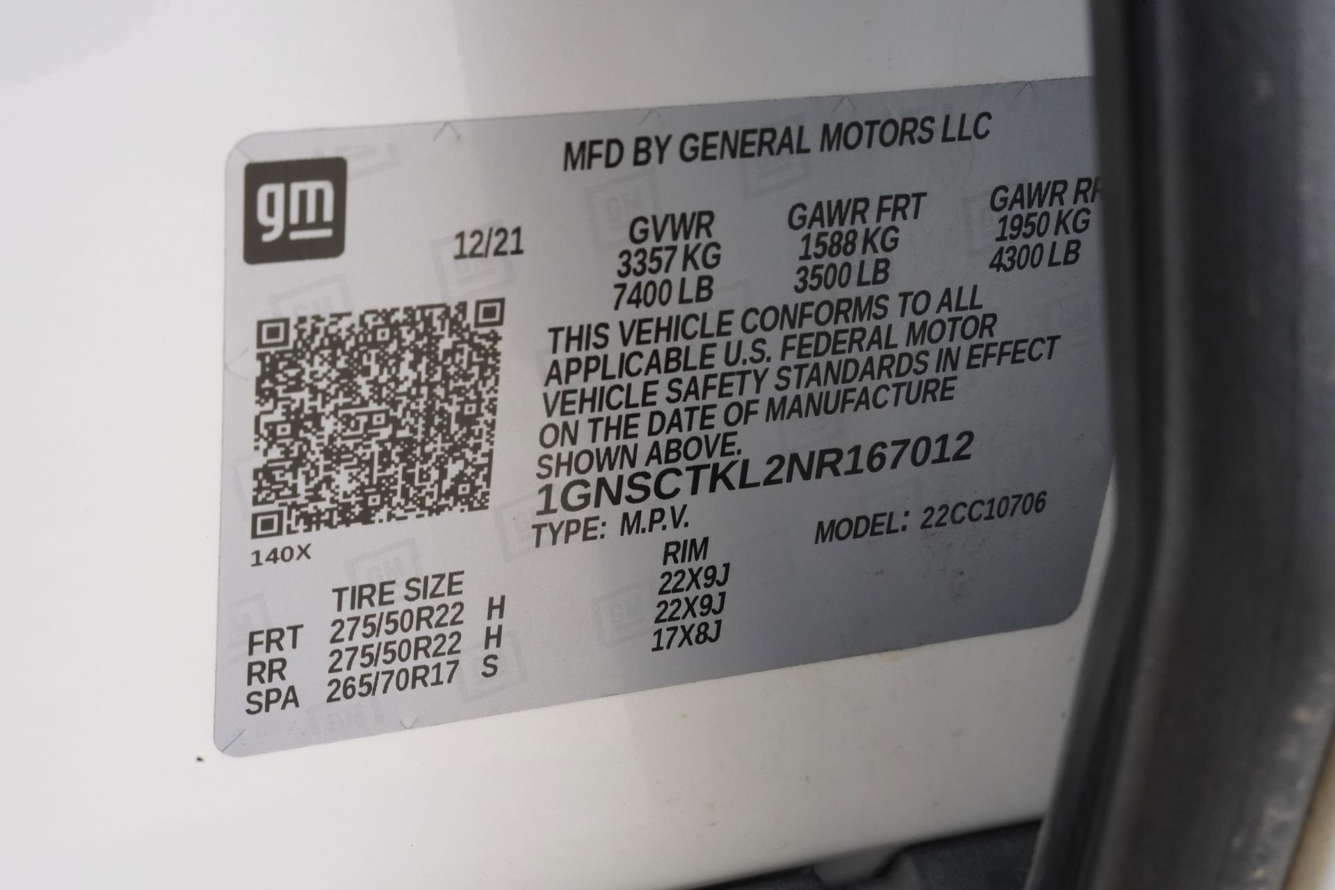 Used 2022 Chevrolet Tahoe High Country RWD image 32