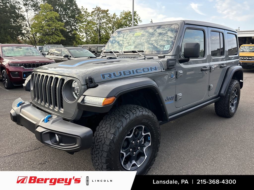 Used 2022 Jeep Wrangler Unlimited Rubicon 4xe w/ Cold Weather Group