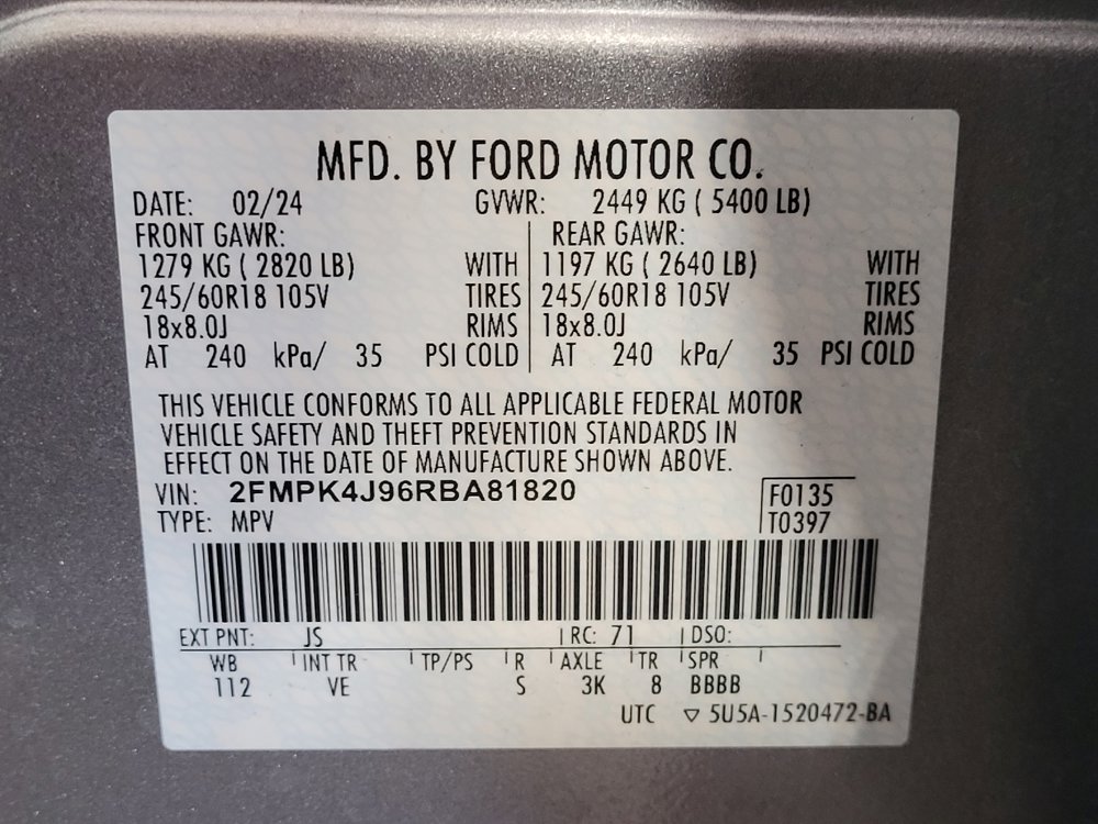 Used 2024 Ford Edge SEL image 33